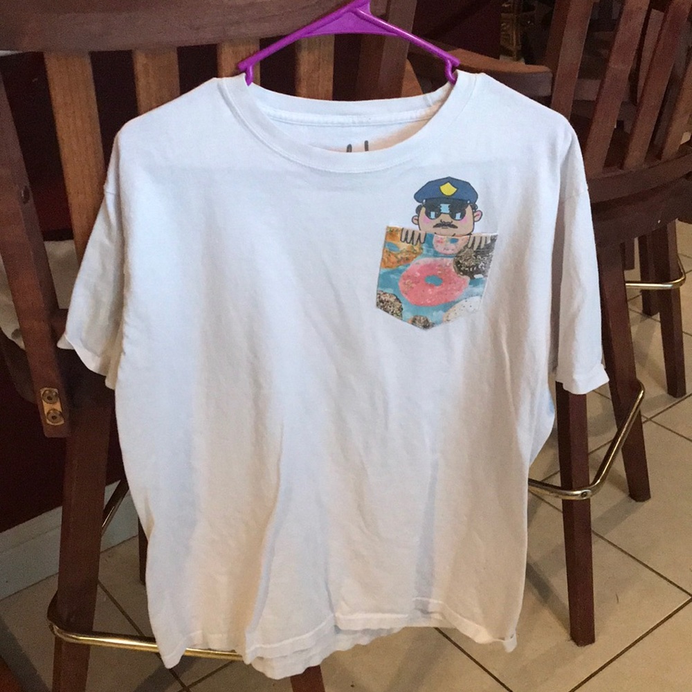 Fun dingy white shirt